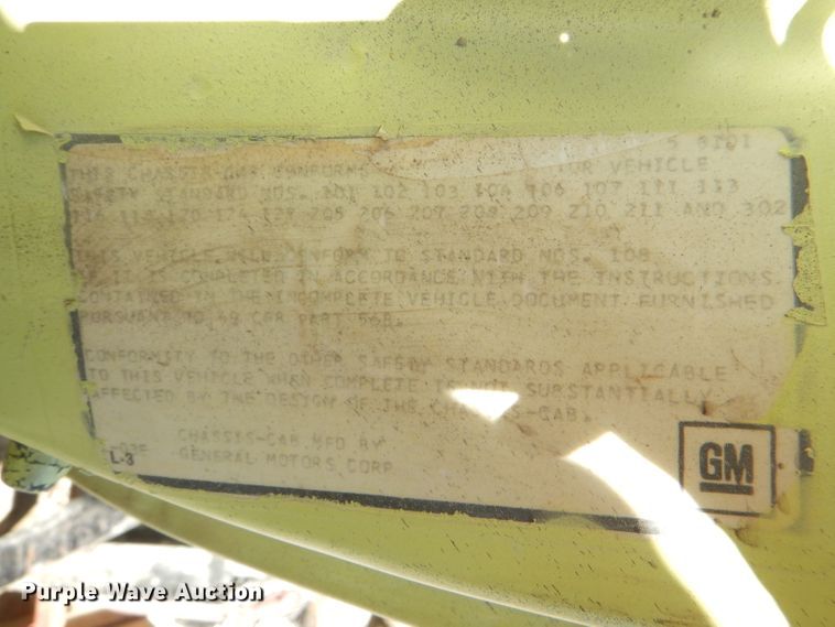 image for item DI2575 1980 Chevrolet Custom Deluxe C70 tanker fire truck