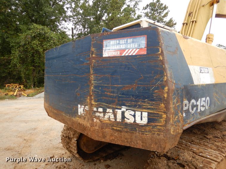 image for item EK9062 1993 Komatsu PC150-5 excavator