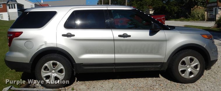 image for item EK9077 2013 Ford Explorer Police Interceptor SUV
