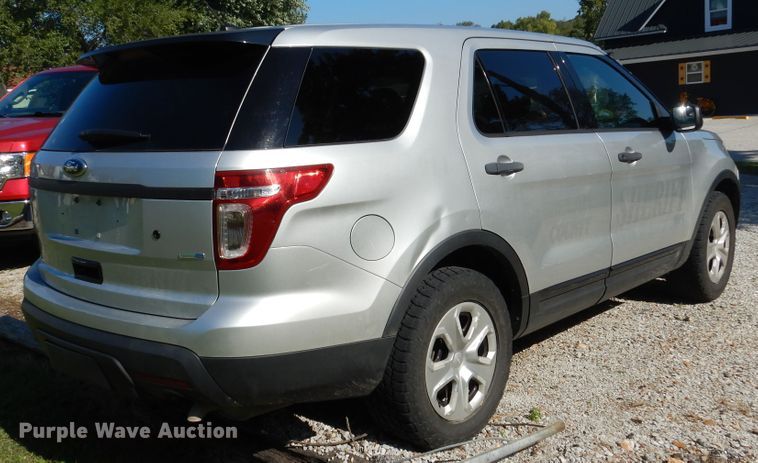 image for item EK9077 2013 Ford Explorer Police Interceptor SUV