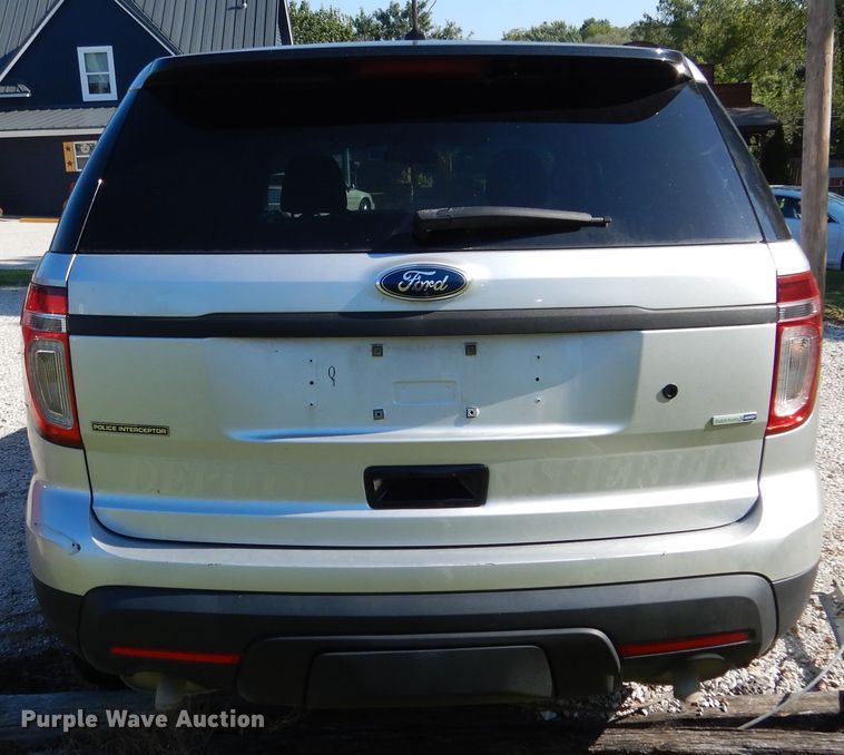 image for item EK9077 2013 Ford Explorer Police Interceptor SUV