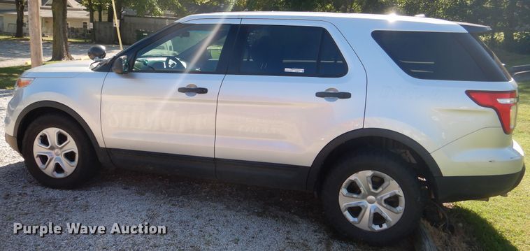 image for item EK9077 2013 Ford Explorer Police Interceptor SUV