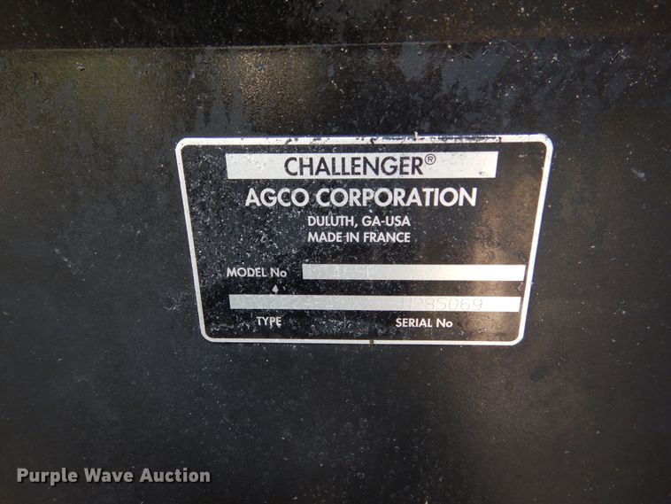 image for item EK9078 2004 Challenger MT465B MFWD tractor