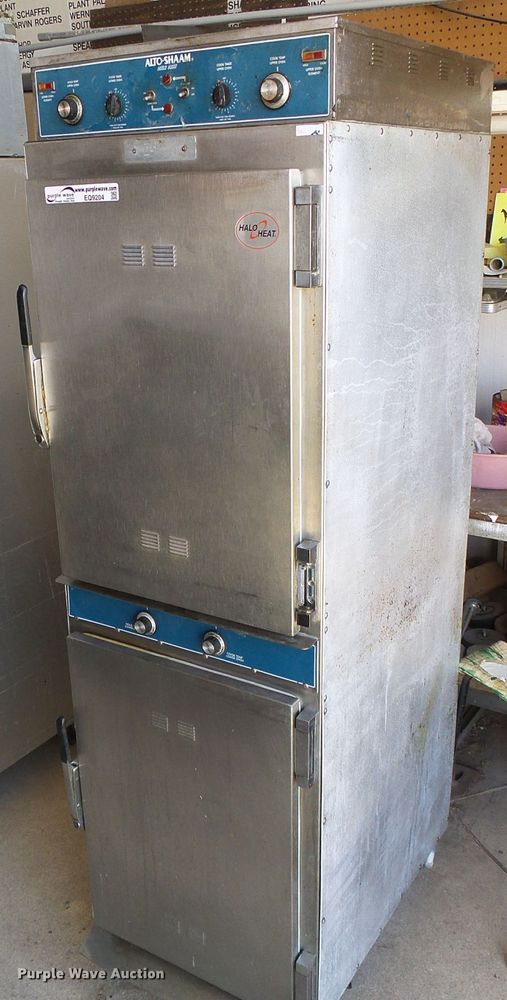 image for item EQ9204 Alto-Shaam stainless steel double oven