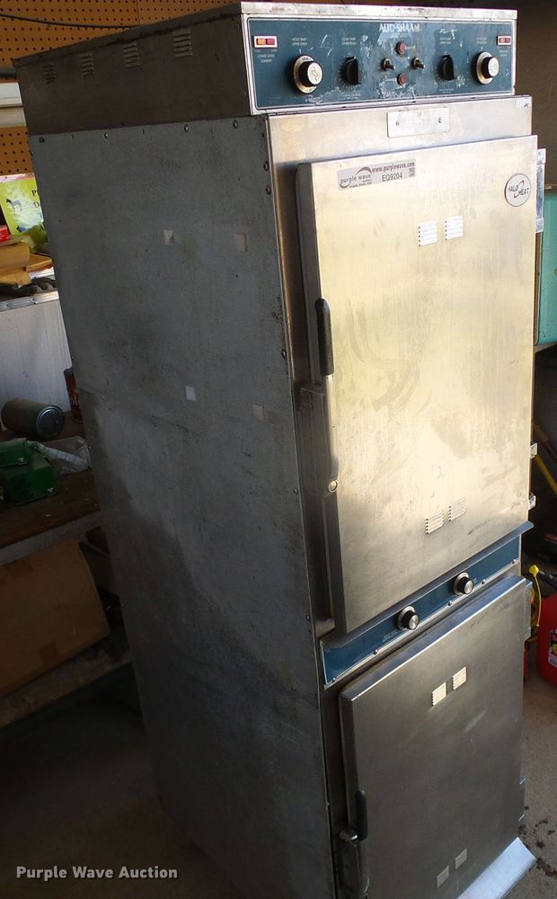 image for item EQ9204 Alto-Shaam stainless steel double oven