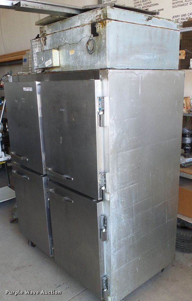 image for item EQ9205 2004 McCall stainless steel refrigeration unit