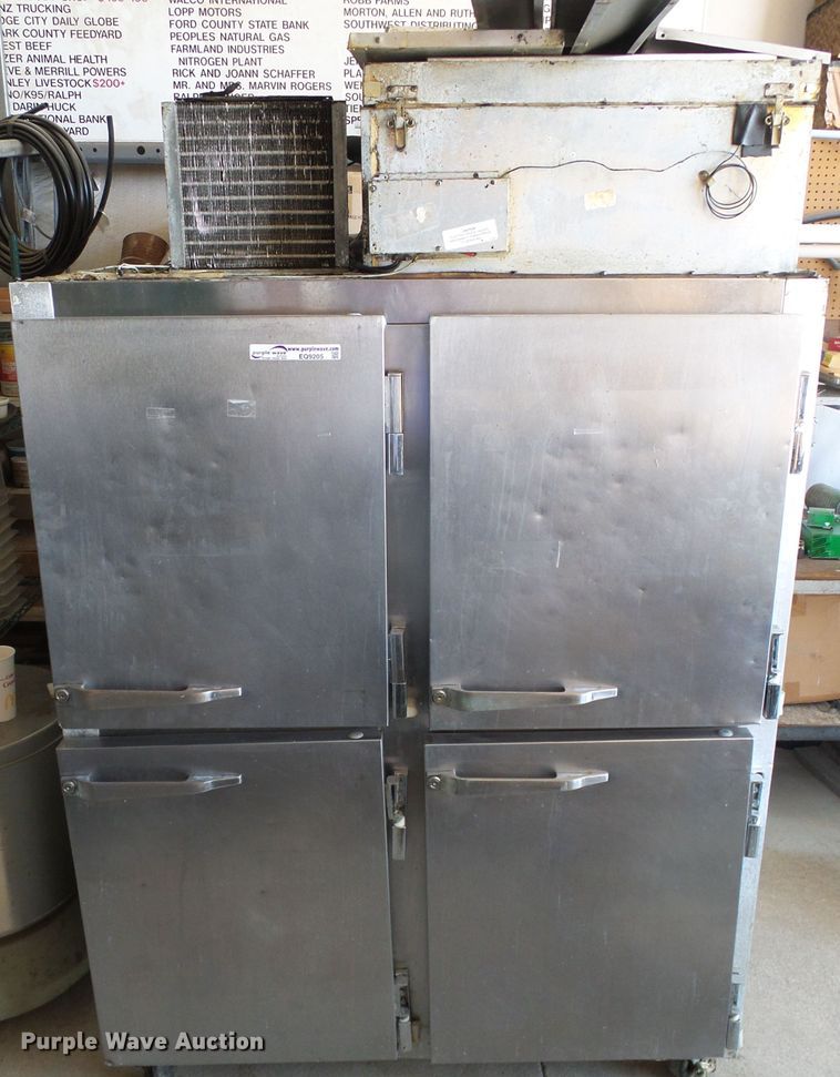 image for item EQ9205 2004 McCall stainless steel refrigeration unit