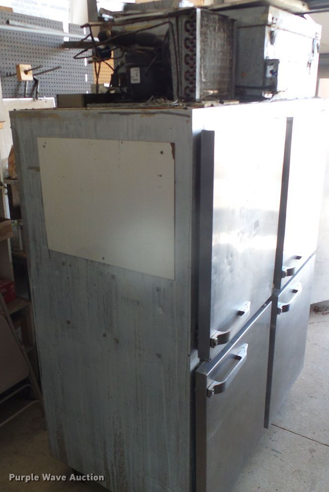 image for item EQ9205 2004 McCall stainless steel refrigeration unit