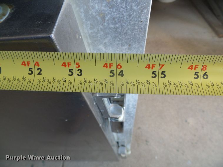 image for item EQ9205 2004 McCall stainless steel refrigeration unit
