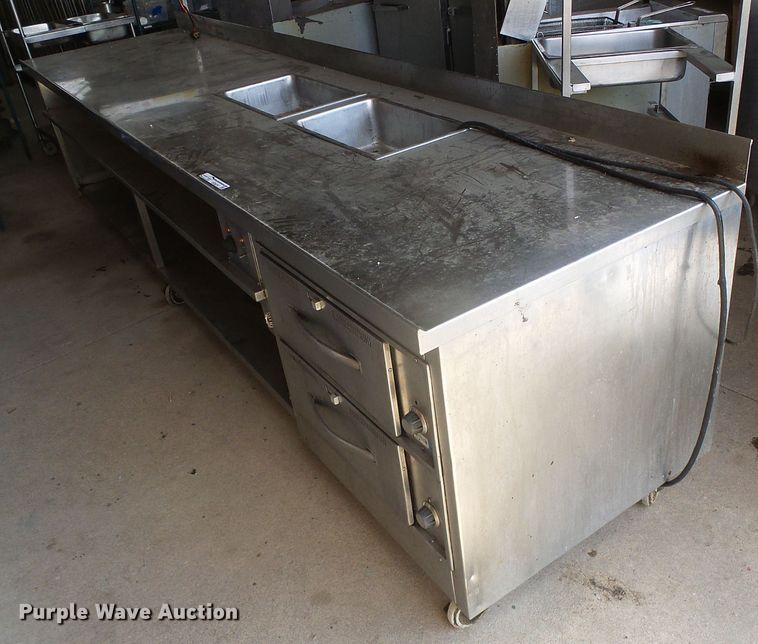 image for item EQ9210 Stainless steel serving station