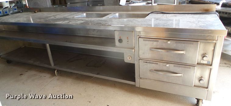 image for item EQ9210 Stainless steel serving station