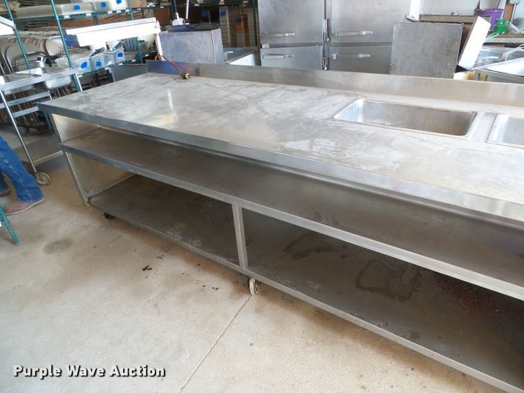 image for item EQ9210 Stainless steel serving station
