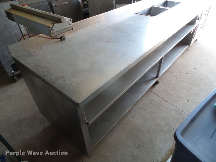 image for item EQ9210 Stainless steel serving station