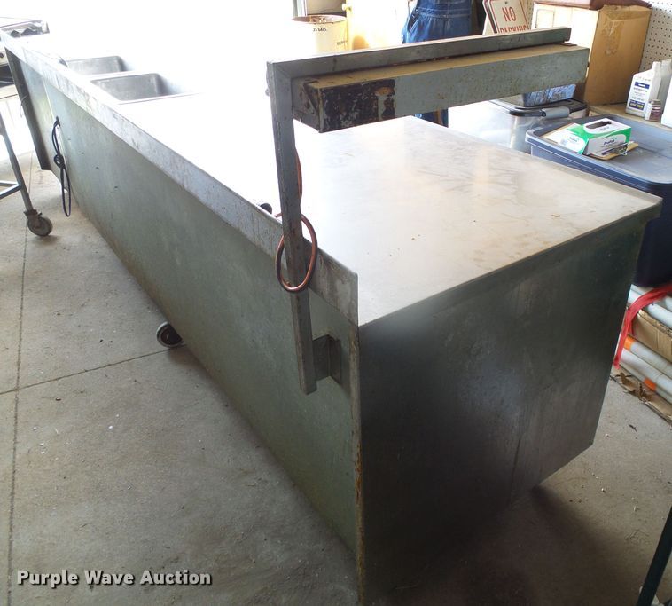 image for item EQ9210 Stainless steel serving station