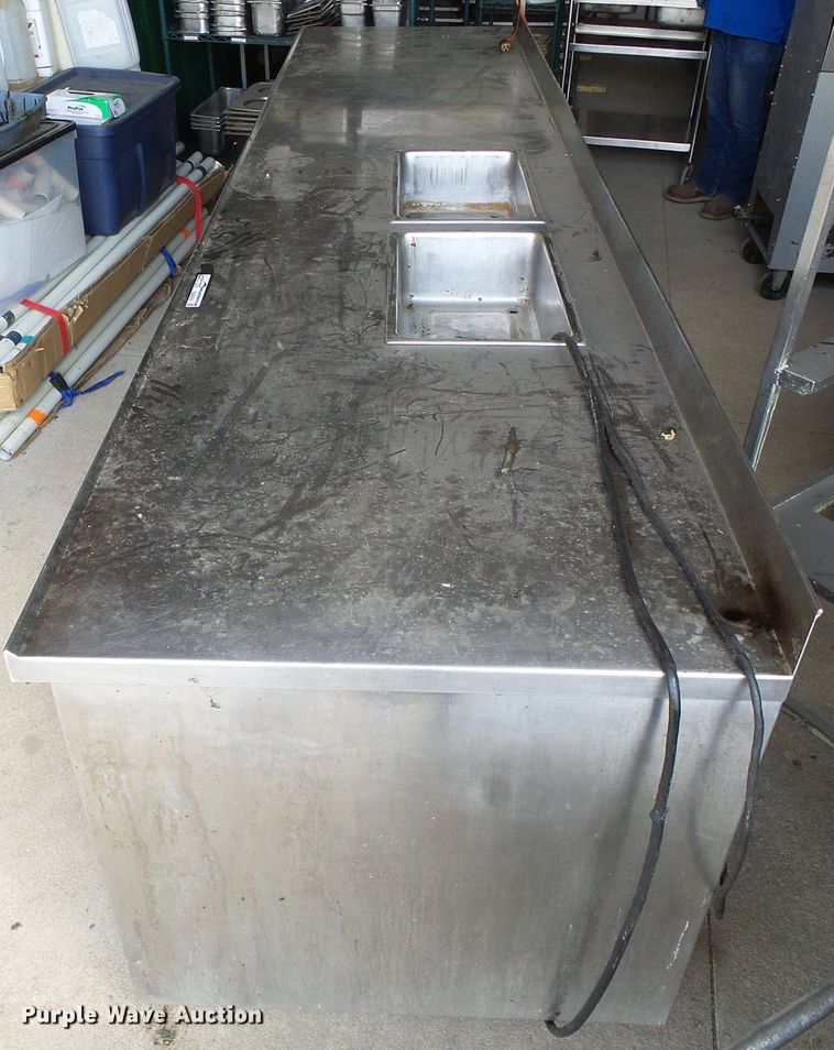 image for item EQ9210 Stainless steel serving station