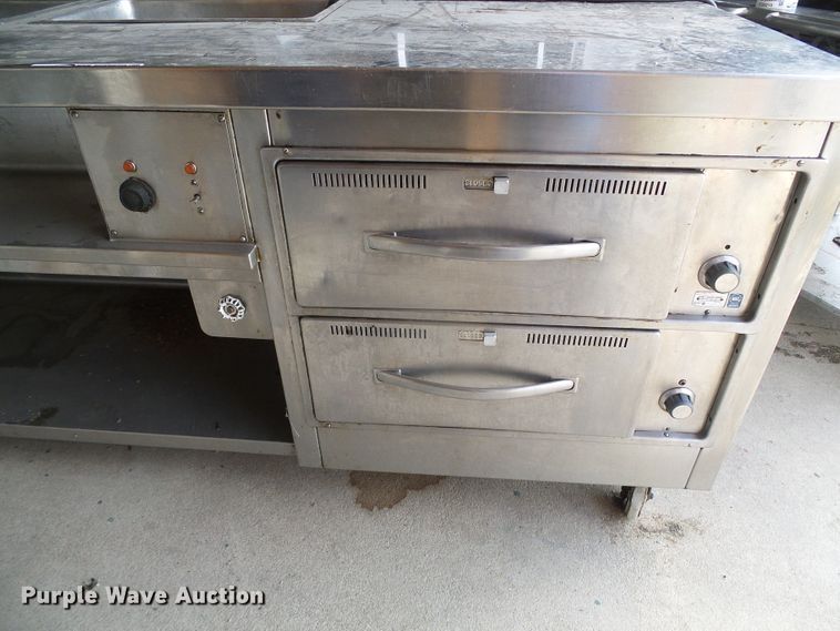 image for item EQ9210 Stainless steel serving station