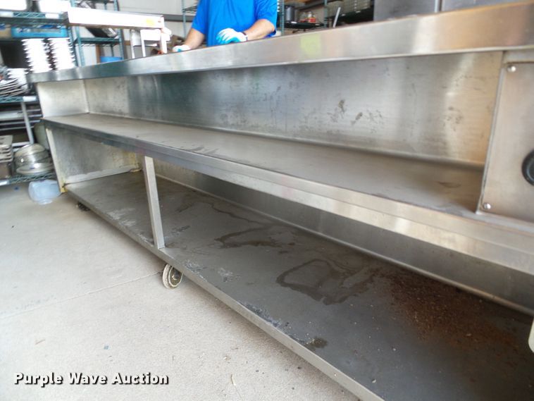 image for item EQ9210 Stainless steel serving station