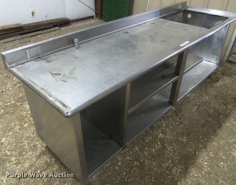 image for item EQ9212 Stainless steel work station