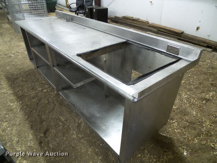 image for item EQ9212 Stainless steel work station