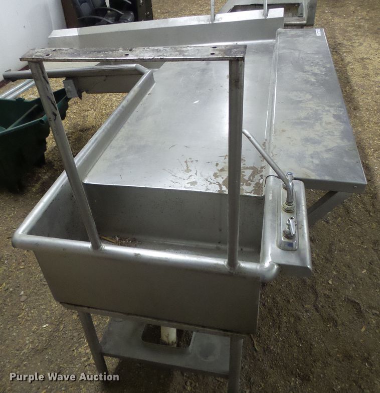image for item EQ9213 (2) stainless steel work stations