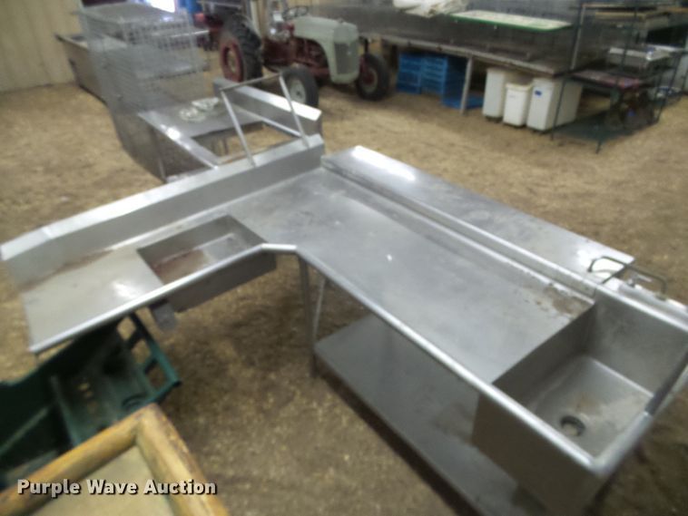 image for item EQ9213 (2) stainless steel work stations