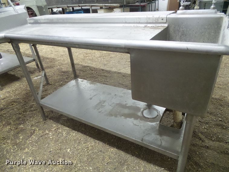 image for item EQ9213 (2) stainless steel work stations