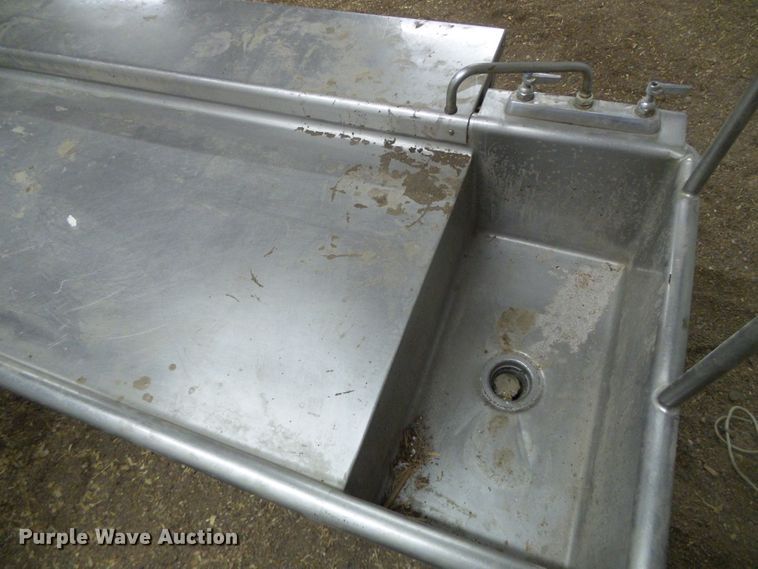 image for item EQ9213 (2) stainless steel work stations