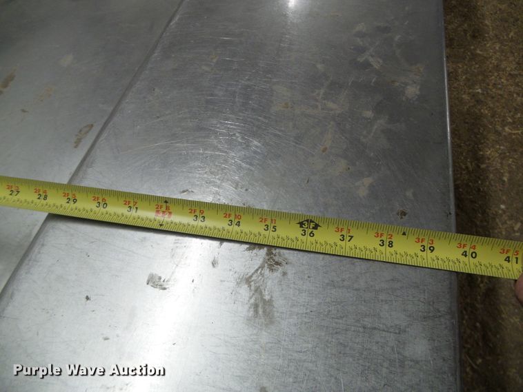 image for item EQ9213 (2) stainless steel work stations
