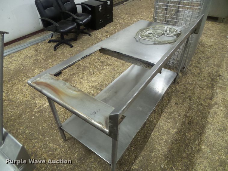 image for item EQ9213 (2) stainless steel work stations