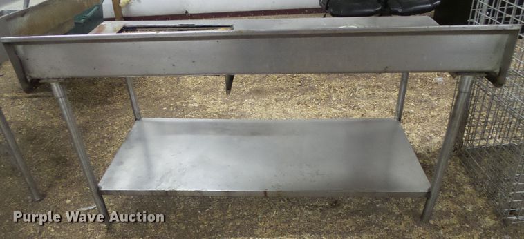 image for item EQ9213 (2) stainless steel work stations