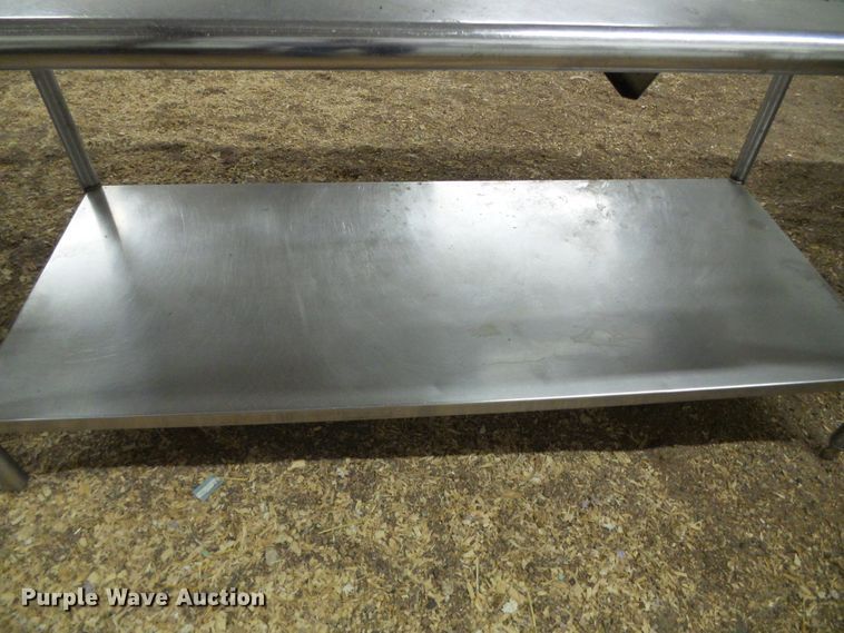 image for item EQ9213 (2) stainless steel work stations