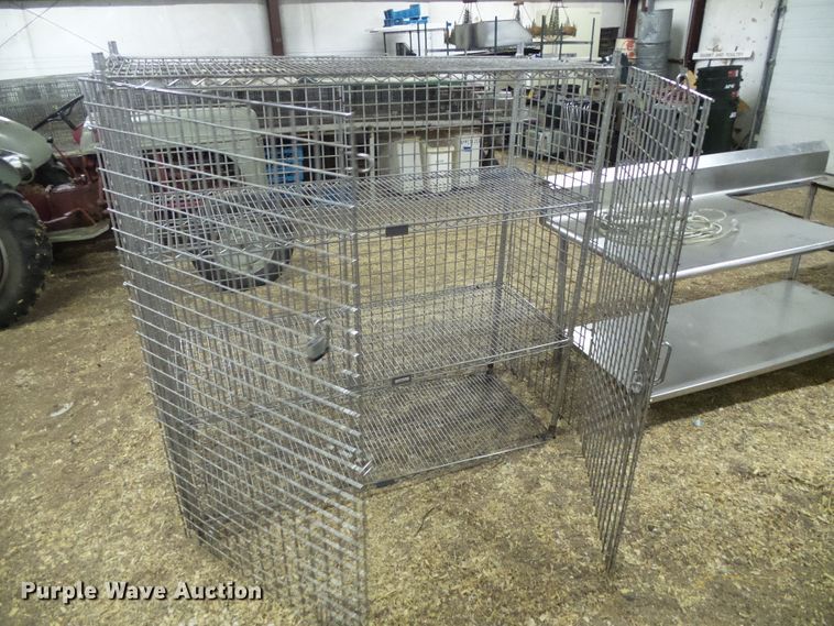 image for item EQ9216 Enclosed steel shelving