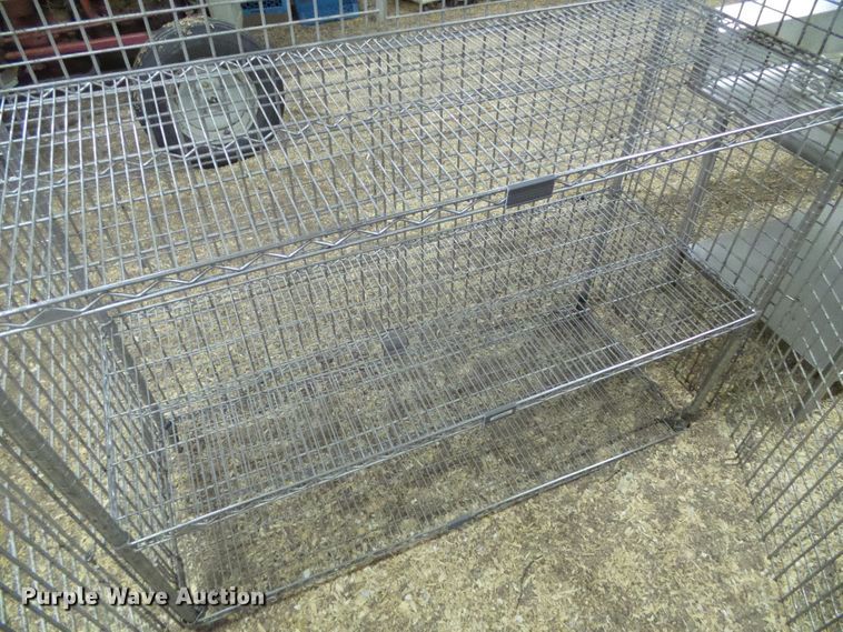 image for item EQ9216 Enclosed steel shelving