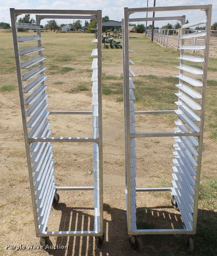 image for item EQ9217 (2) stainless steel racks