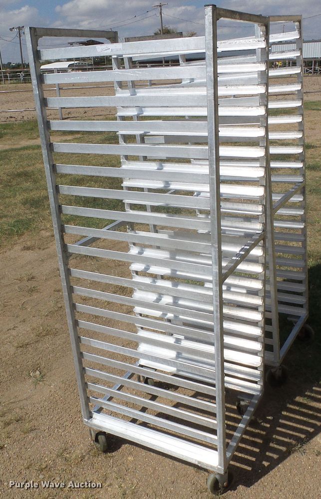 image for item EQ9217 (2) stainless steel racks