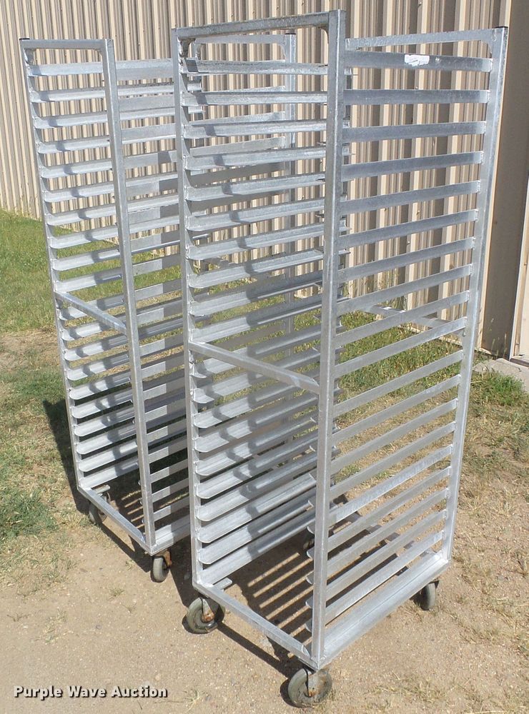 image for item EQ9217 (2) stainless steel racks
