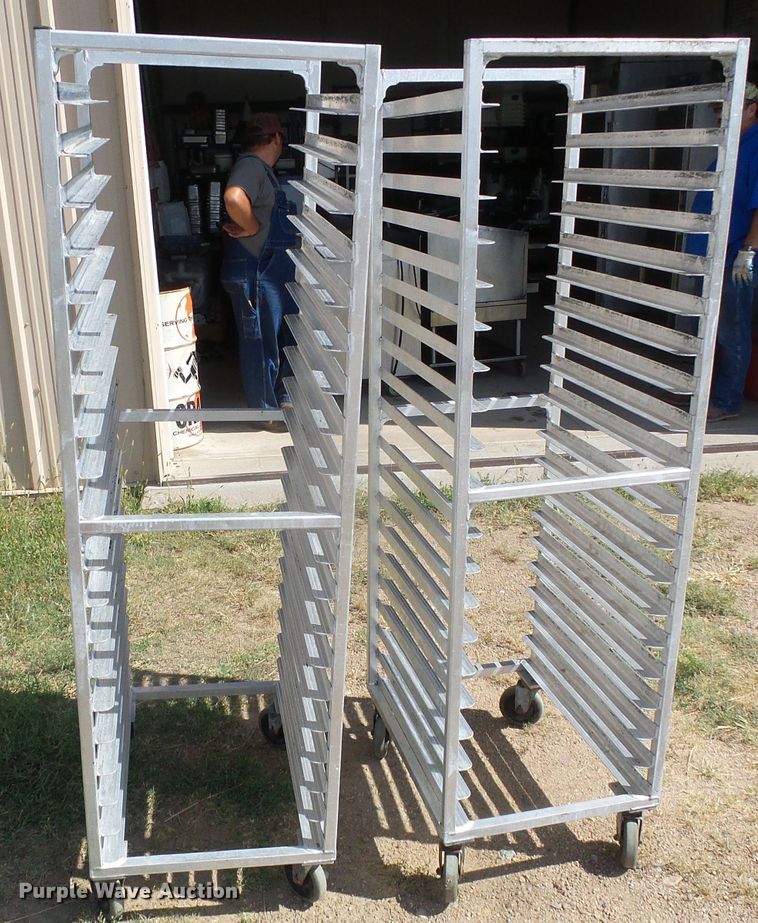 image for item EQ9217 (2) stainless steel racks