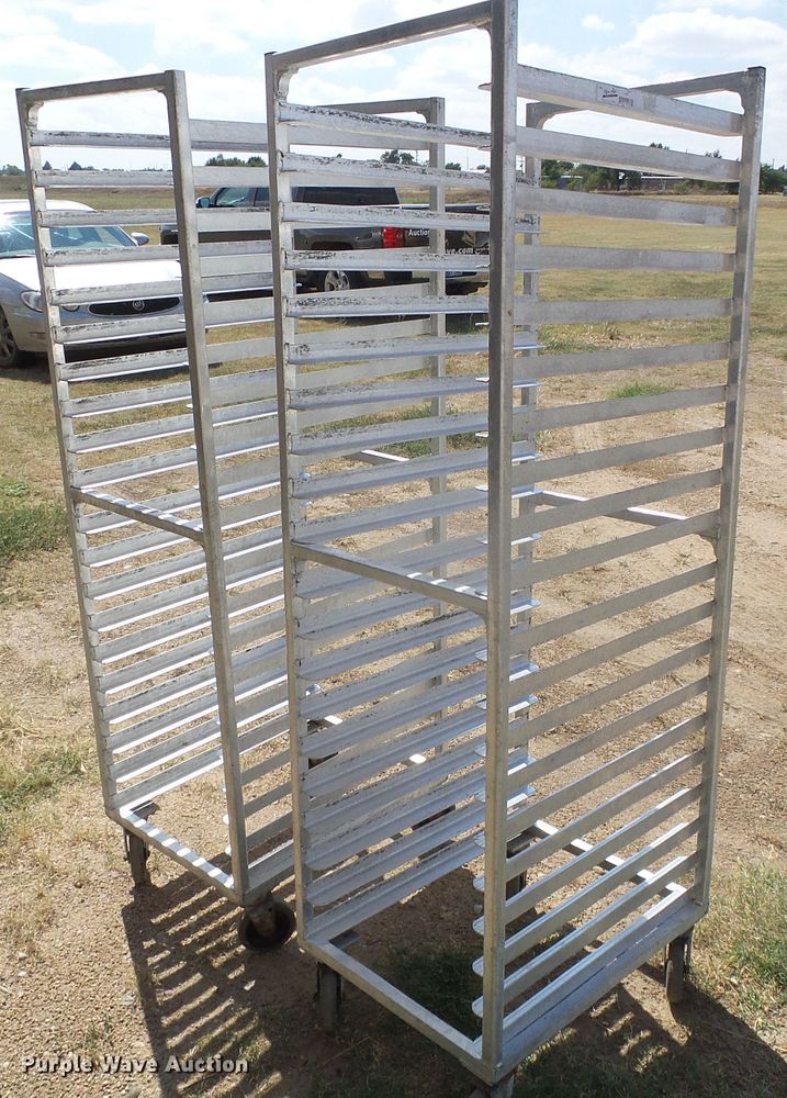 image for item EQ9217 (2) stainless steel racks