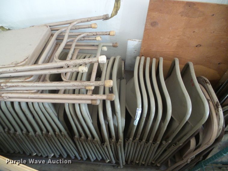 image for item EQ9222 Approximately 45 steel folding chairs