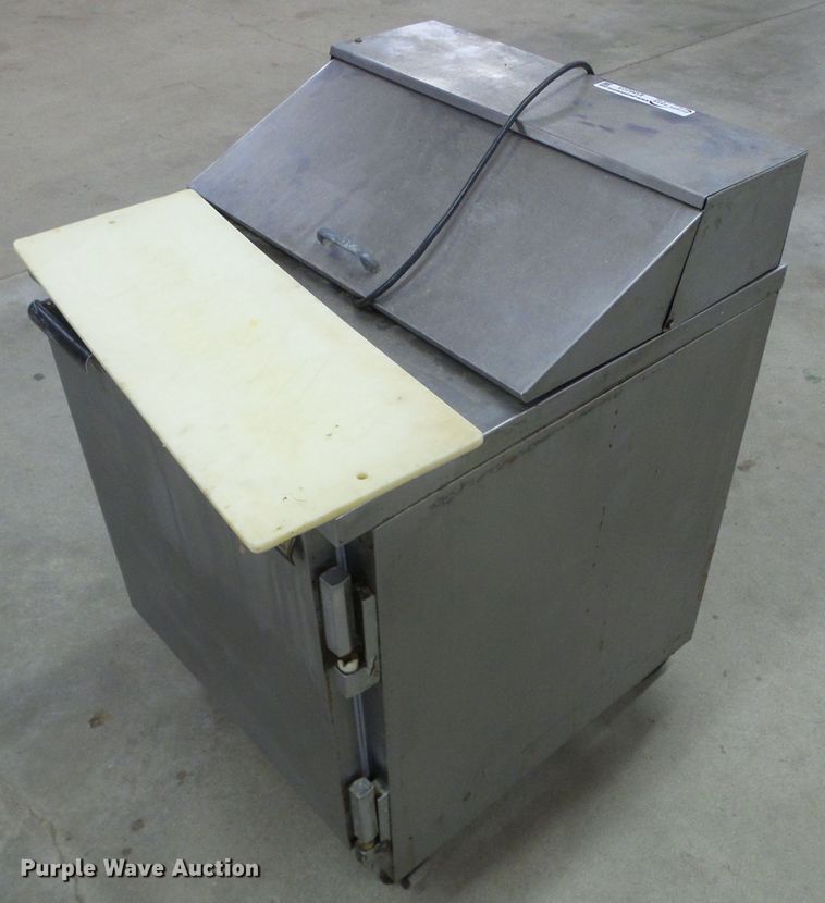 image for item EQ9223 Beverage Air SP27 stainless steel cooler