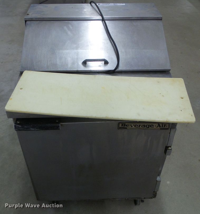 image for item EQ9223 Beverage Air SP27 stainless steel cooler