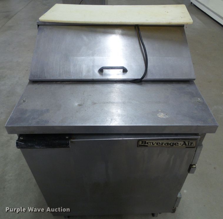 image for item EQ9223 Beverage Air SP27 stainless steel cooler