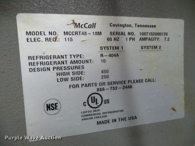 image for item EQ9224 McCall stainless steel cooler