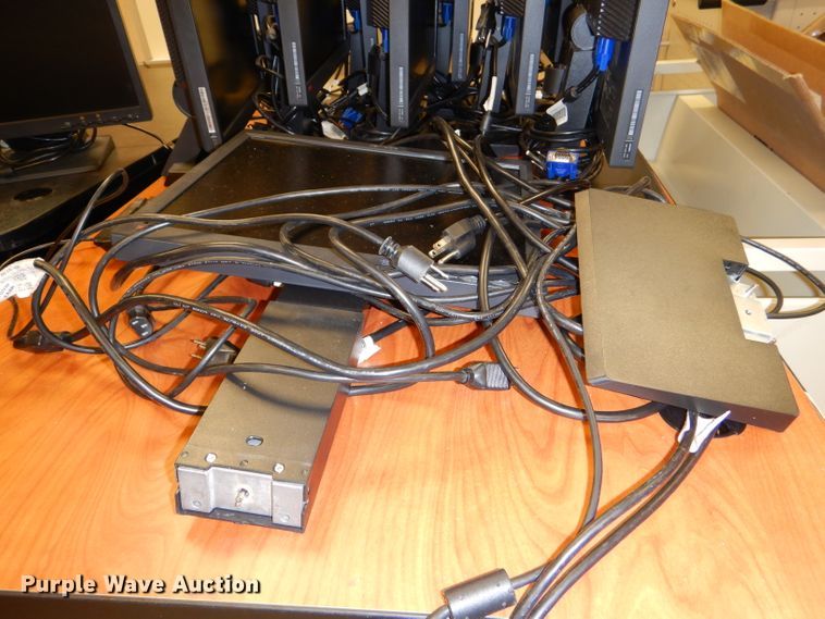 image for item FF9600 Approximately 53 Lenovo 17" monitors