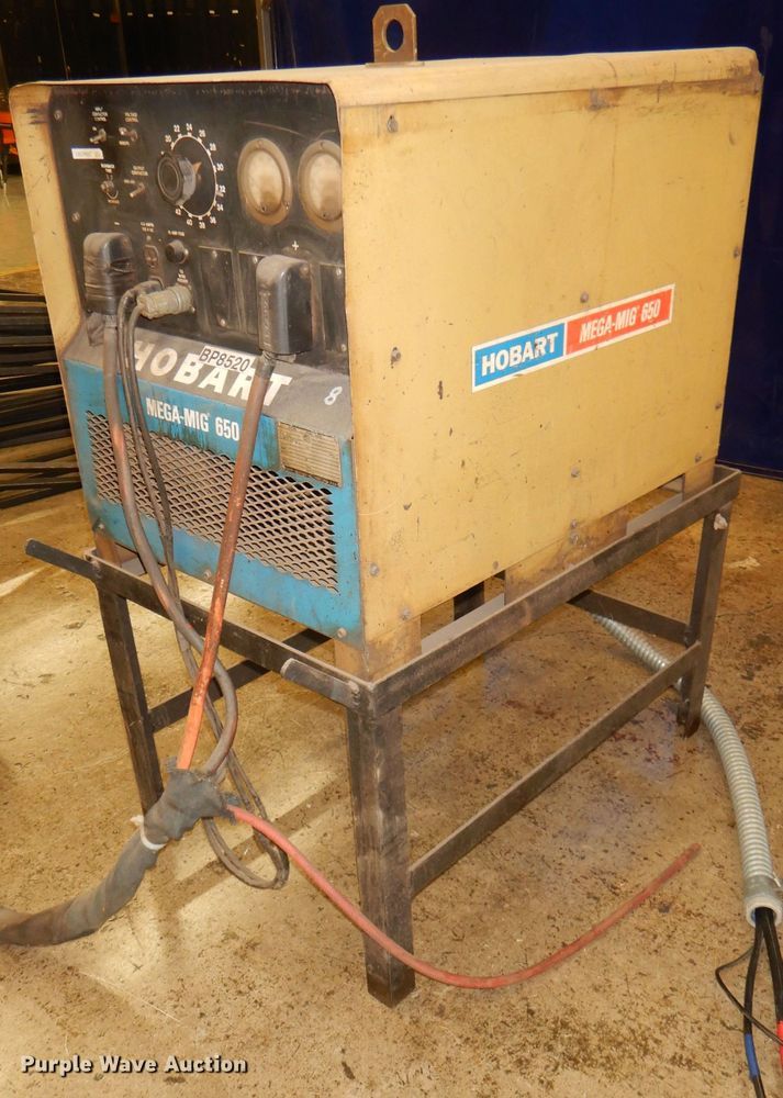 Hobart Mega Mig 650 Welder Item Ff9654 10 22 2019