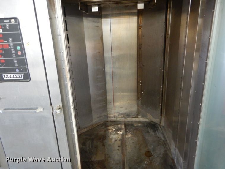 image for item FI9634 Hobart HBA2G stainless steel walk-in oven