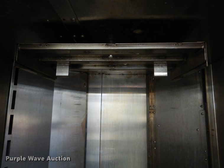 image for item FI9634 Hobart HBA2G stainless steel walk-in oven