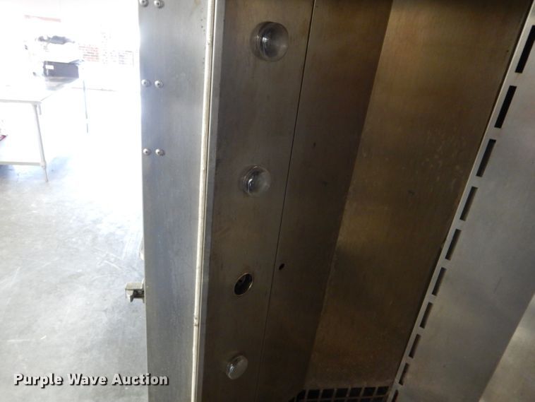 image for item FI9634 Hobart HBA2G stainless steel walk-in oven