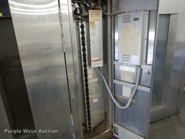 image for item FI9634 Hobart HBA2G stainless steel walk-in oven