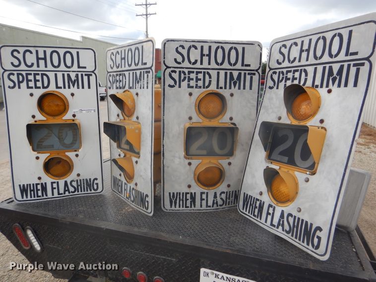 image for item FJ9752 (4) Winko-Matic Signal school zone signs